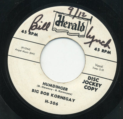 Bob Kornegay : Stay With Me Baby (7", Single, Promo)