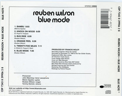 Reuben Wilson : Blue Mode (CD, Album, RE)