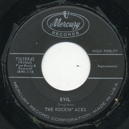 The Rockin' Aces : Thunder / Evil (7")
