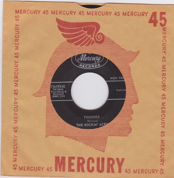 The Rockin' Aces : Thunder / Evil (7")