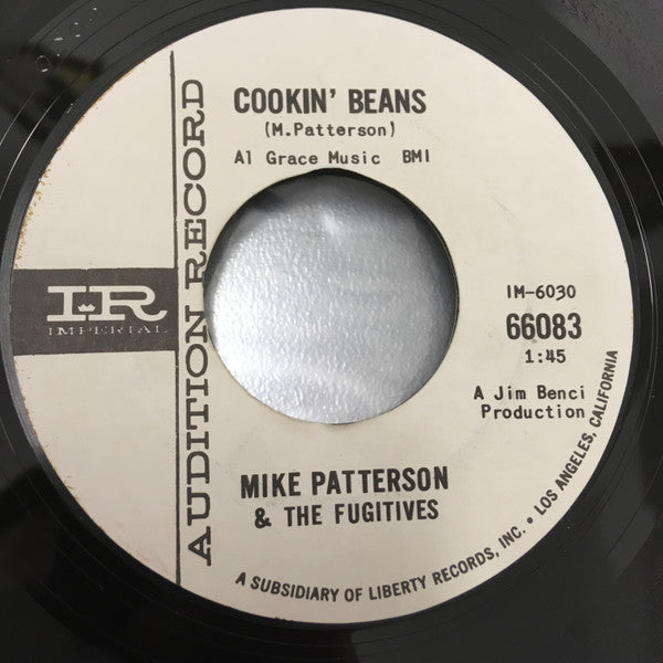 Mike Patterson & The Fugitives : Jerky (7", Single, Styrene)