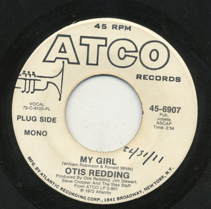 Otis Redding : My Girl (7", Mono, Promo, PL )