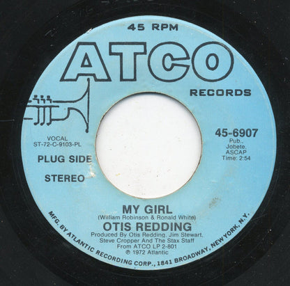 Otis Redding : My Girl (7", Mono, Promo, PL )