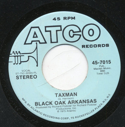 Black Oak Arkansas : Taxman (7", Mono, Promo, PL )