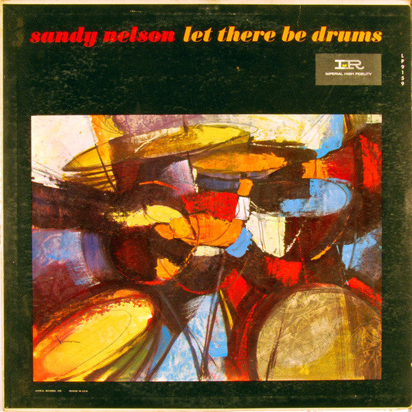 Sandy Nelson : Let There Be Drums (LP, Album, Mono)