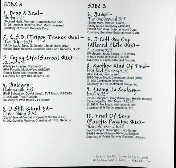 Various : Rave Classics Vol. 1 (Cass, Comp, Dol)