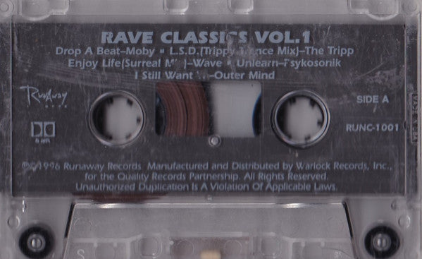 Various : Rave Classics Vol. 1 (Cass, Comp, Dol)