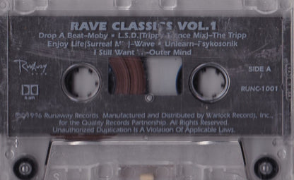 Various : Rave Classics Vol. 1 (Cass, Comp, Dol)