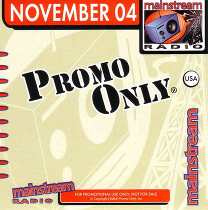 Various : Promo Only - Mainstream Radio November 04 (CD, Comp, Promo)