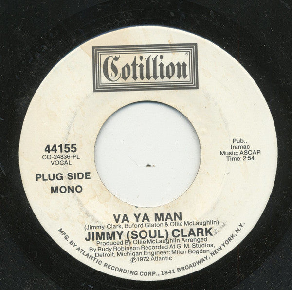 Jimmy Clark : Va Ya Man  (7", Single, Promo, PL)