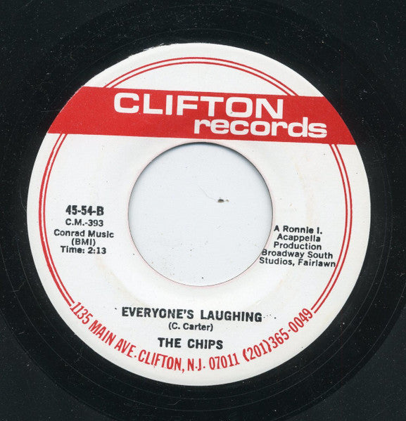 The Chips : When I'm With You / Everyone's Laughing (7")