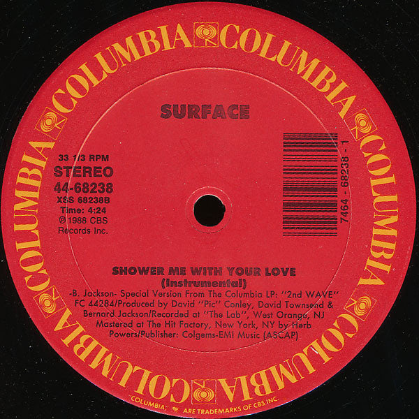 Surface : Shower Me With Your Love (12")