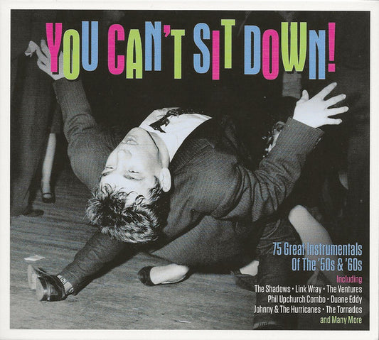 Various : You Can’t Sit Down! (75 Great Instrumentals Of The '50s & '60s) (3xCD, Comp)