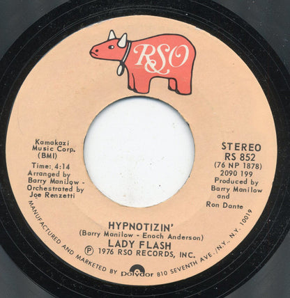 Lady Flash (2) : Street Singin' (7", Styrene)