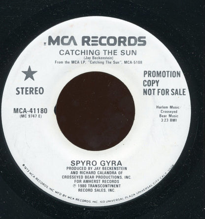 Spyro Gyra : Catching The Sun  (7", Promo, Glo)
