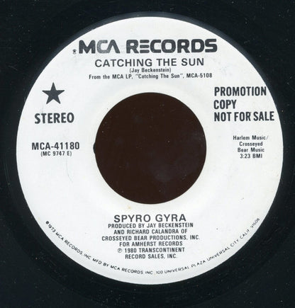 Spyro Gyra : Catching The Sun  (7", Promo, Glo)