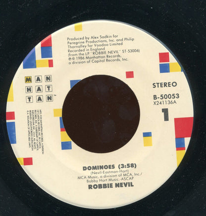Robbie Nevil : Dominoes (7", Single, Spe)