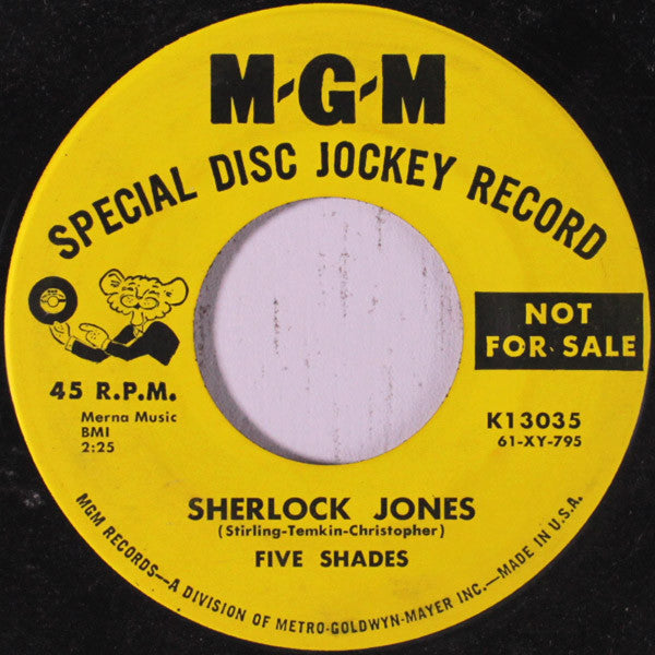 Five Shades : Sherlock Jones (7", Promo)