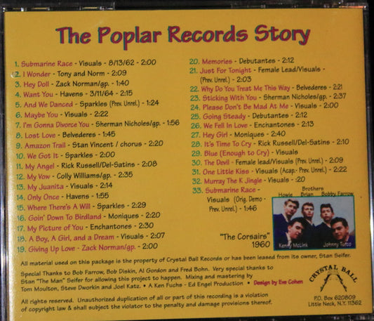 Various : The Poplar Records Story (CD, Comp, Mono)