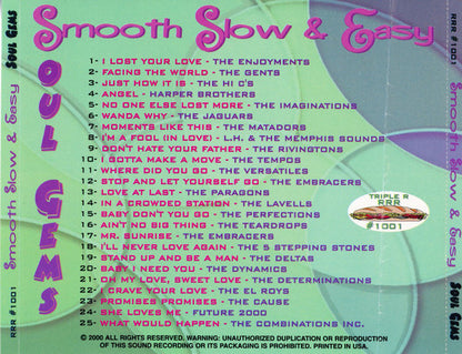 Various : Smooth Slow & Easy.....Soul Gems (CD, Comp)