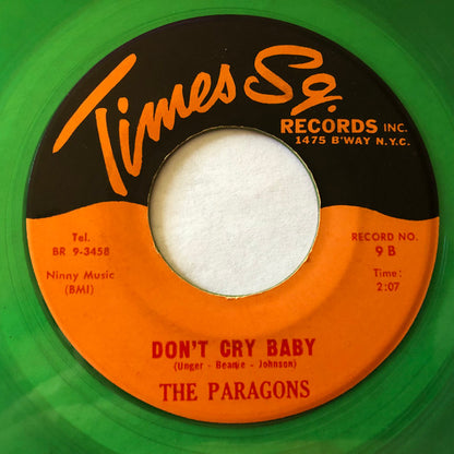 The Paragons (2) : So You Will Know / Don't Cry Baby (7", RE, Gre)