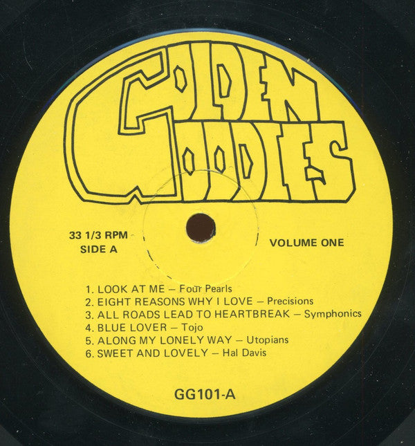 Porky Chedwick, Various : Porky Chedwick's - Golden Goodies - From The 50's & 60's Volume One (LP, Comp, Mono)