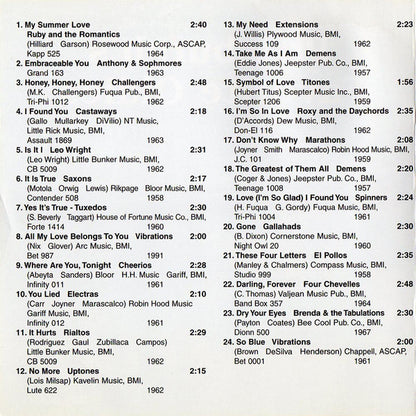 Various : Pittsburgh's Favorite Oldies "For Lovers Only - Part III" (CD, Comp)