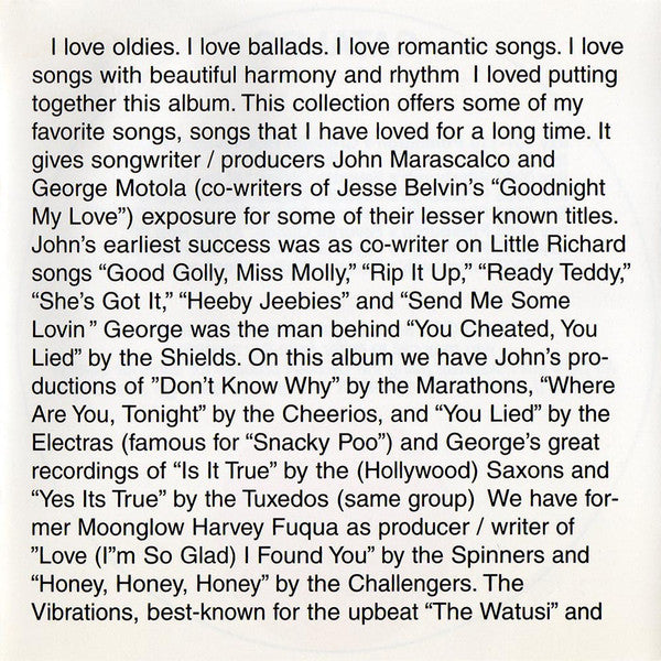 Various : Pittsburgh's Favorite Oldies "For Lovers Only - Part III" (CD, Comp)