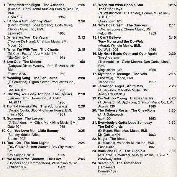 Various : Pittsburgh's Favorite Oldies "For Lovers Only - Part II" (CD, Comp)