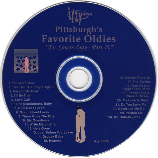 Various : Pittsburgh's Favorite Oldies "For Lovers Only IV" (CD, Comp)