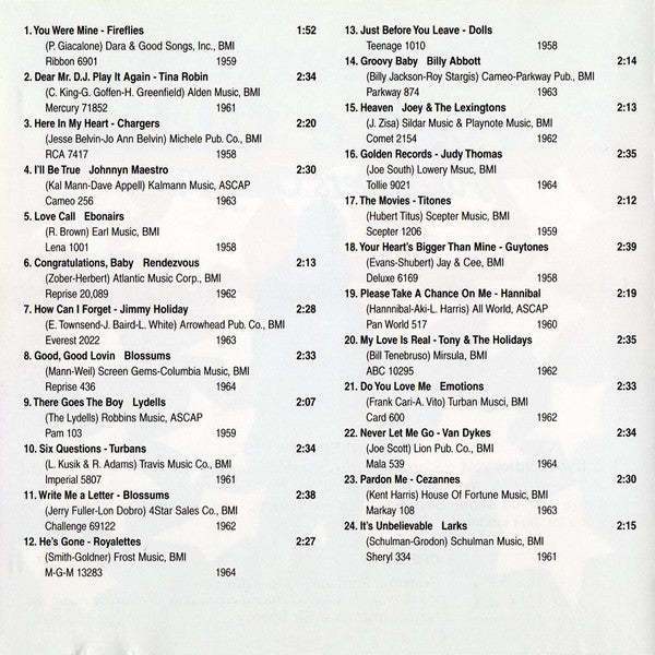 Various : Pittsburgh's Favorite Oldies "For Lovers Only IV" (CD, Comp)