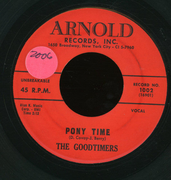 The Goodtimers : Pony Time / Love Boat (7")