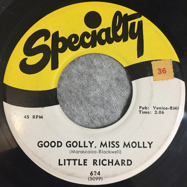 Little Richard : Good Golly, Miss Molly / Hey-Hey-Hey-Hey (7", Single)