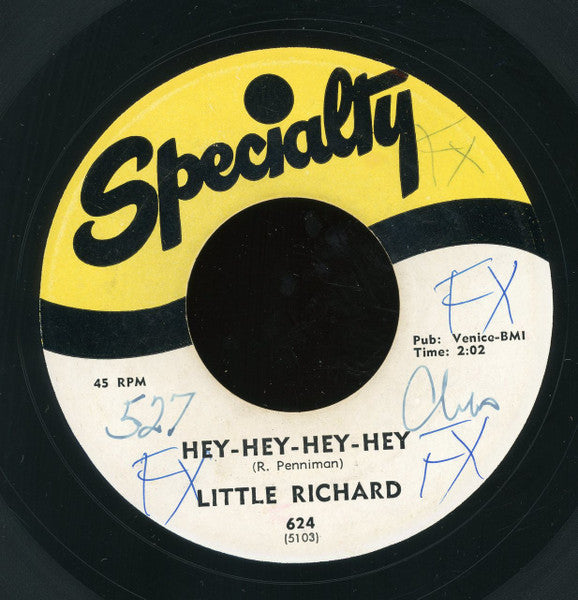 Little Richard : Good Golly, Miss Molly / Hey-Hey-Hey-Hey (7", Single)