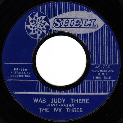 The Ivy Three : Yogi / Was Judy There (7", Single, Styrene, Bes)