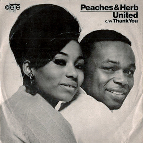 Peaches & Herb : United / Thank You (7", Single, Styrene)