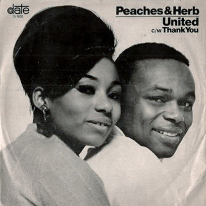 Peaches & Herb : United / Thank You (7", Single, Styrene)