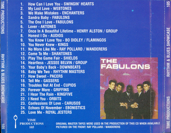 Various : Rhythm & Blues Showcase (CD, Comp)