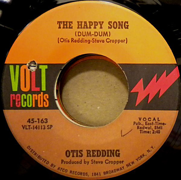 Otis Redding : The Happy Song (Dum-Dum) / Open The Door (7", Single, SP )