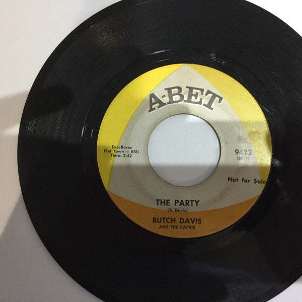 Butch Davis : The Party (7", Promo)