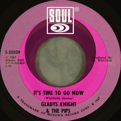 Gladys Knight And The Pips : I Heard It Through The Grapevine (7", Single, Ame)