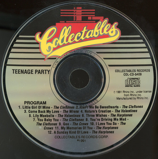 Various : Teenage Party (CD, Comp)
