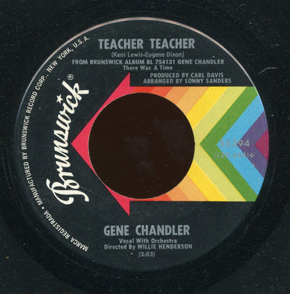Gene Chandler : Pit Of Loneliness / Teacher Teacher (7")