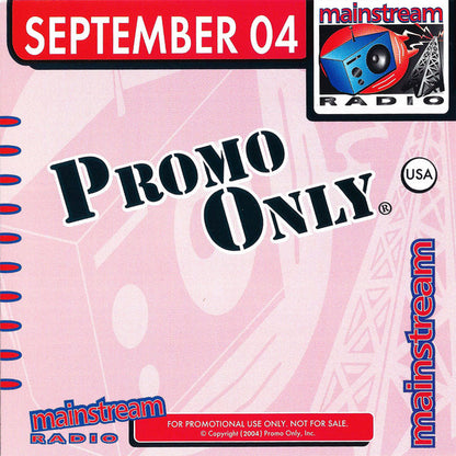 Various : Promo Only - Mainstream Radio September 04 (CD, Comp, Promo)