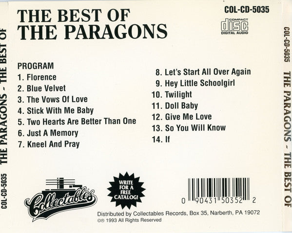 The Paragons (2) : The Best Of The Paragons (CD)