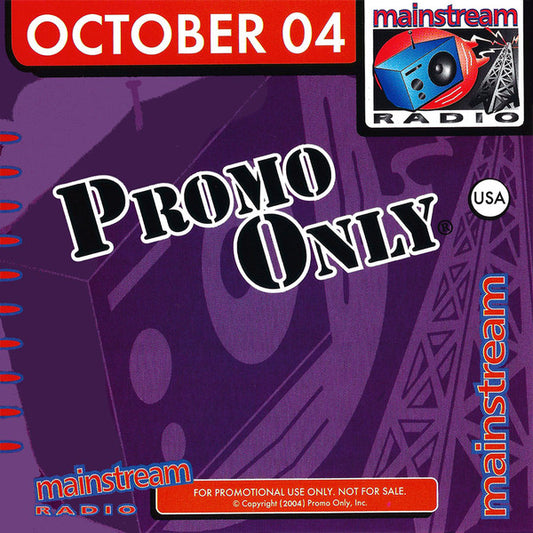 Various : Promo Only - Mainstream Radio October 04 (CD, Comp, Promo)