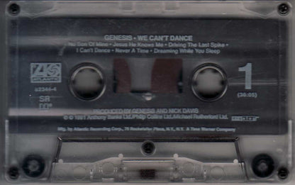 Genesis : We Can't Dance (Cass, Album, Club, SR)
