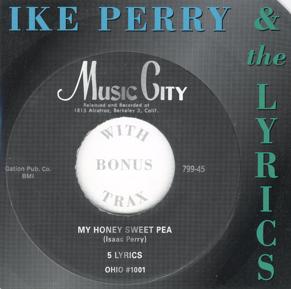 Ike Perry & The Lyrics : Ike Perry & The Lyrics (CD, Comp)