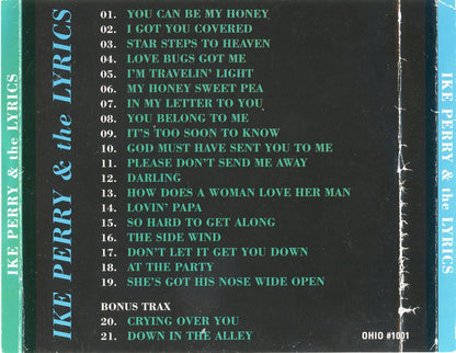 Ike Perry & The Lyrics : Ike Perry & The Lyrics (CD, Comp)