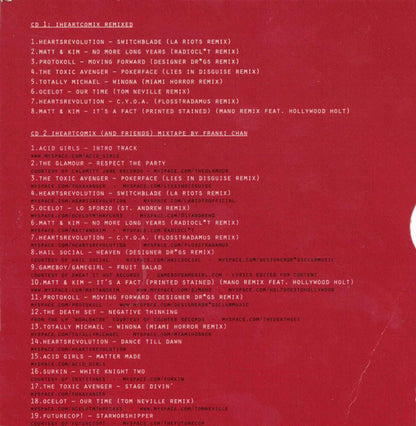 Various : Scion CD Sampler - Volume 21 - Iheartcomix Records Remixed (CD, Smplr + CD, Comp, Mixed + Promo, Gat)